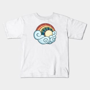 Sunshine and rainbows Kids T-Shirt